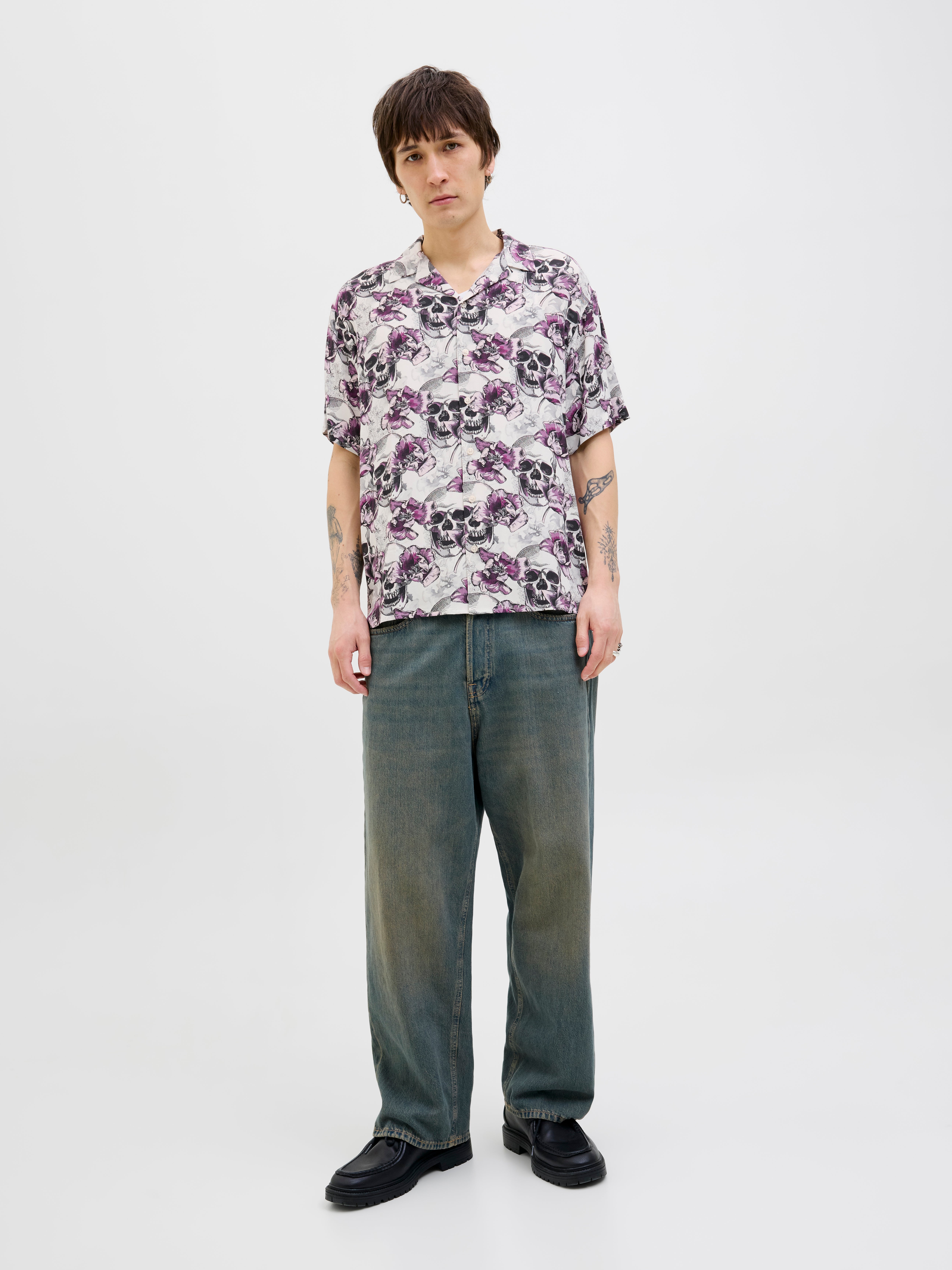 Thumbnail - Relaxed Fit Hawaii-hemd