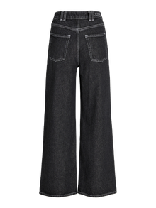 JJXX JXTOKYO PIL WIDE HW POCKET JEANS DNM -Black Denim - 12280427