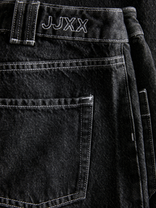 JJXX JXTOKYO PIL WIDE HW POCKET JEANS DNM -Black Denim - 12280427