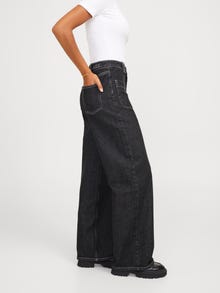 JJXX JXTOKYO PIL WIDE HW POCKET JEANS DNM -Black Denim - 12280427