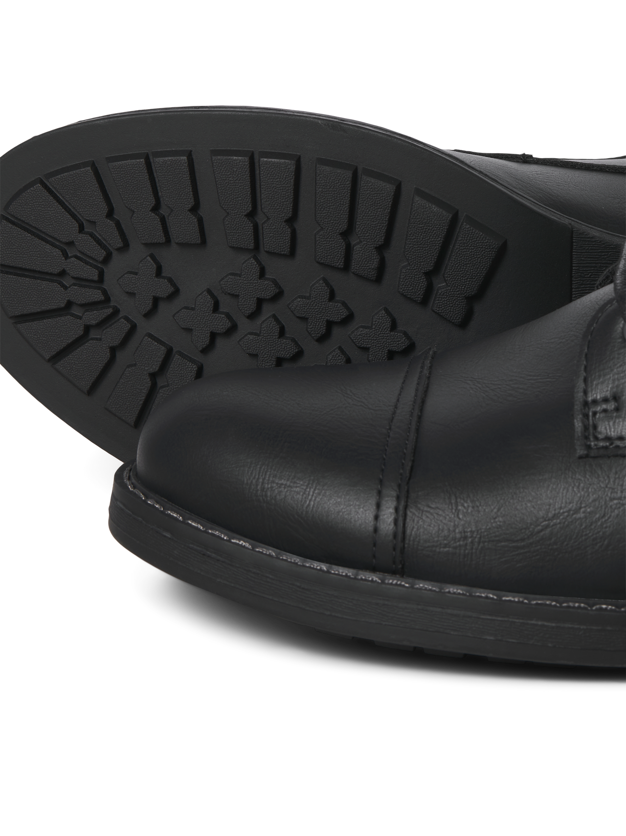 TINA - Stivaletti Neri Imbottiti Con Lacci In Strass - Foto 4