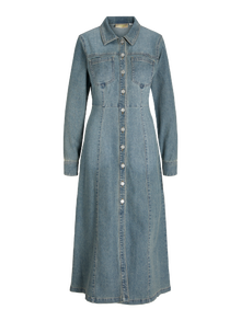JJXX JXASTRA Džinsinė suknelė -Medium Blue Denim - 12280582