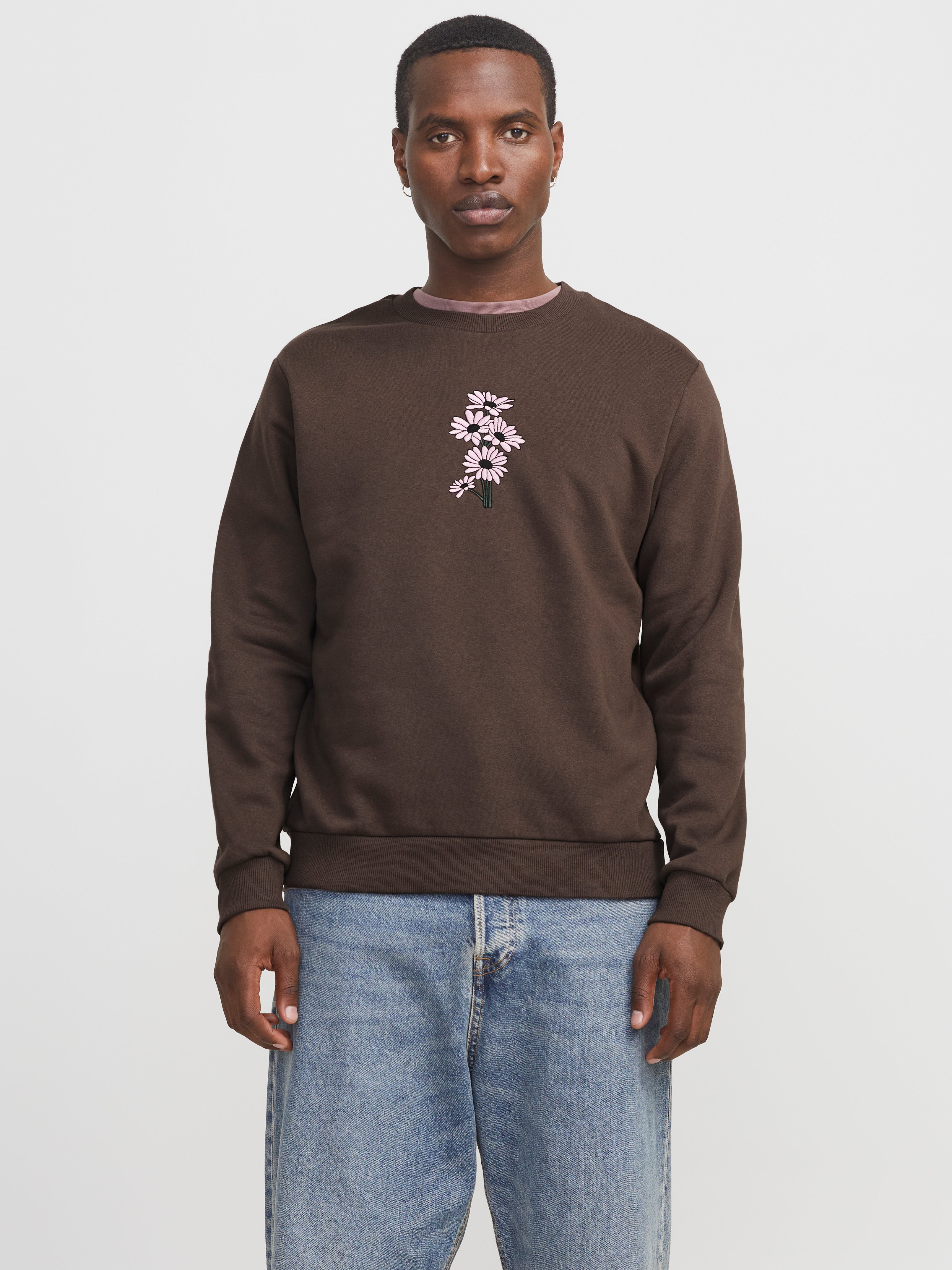 Gedruckt Sweatshirt