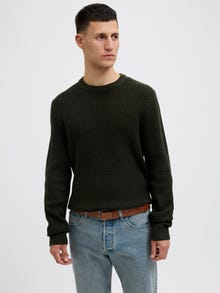 Jack & Jones Leather belt -Cognac - 12280753