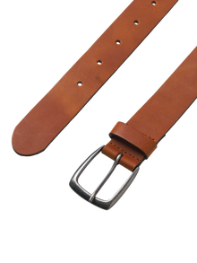Jack & Jones Leather belt -Cognac - 12280753