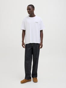 Jack & Jones Painettu T-paita -Bright White - 12280849