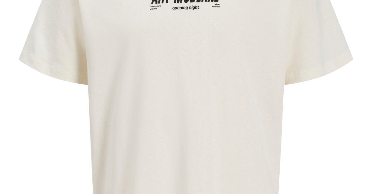 Plus Tshirt Stampa sul retro Bianco avorio Jack & Jones®