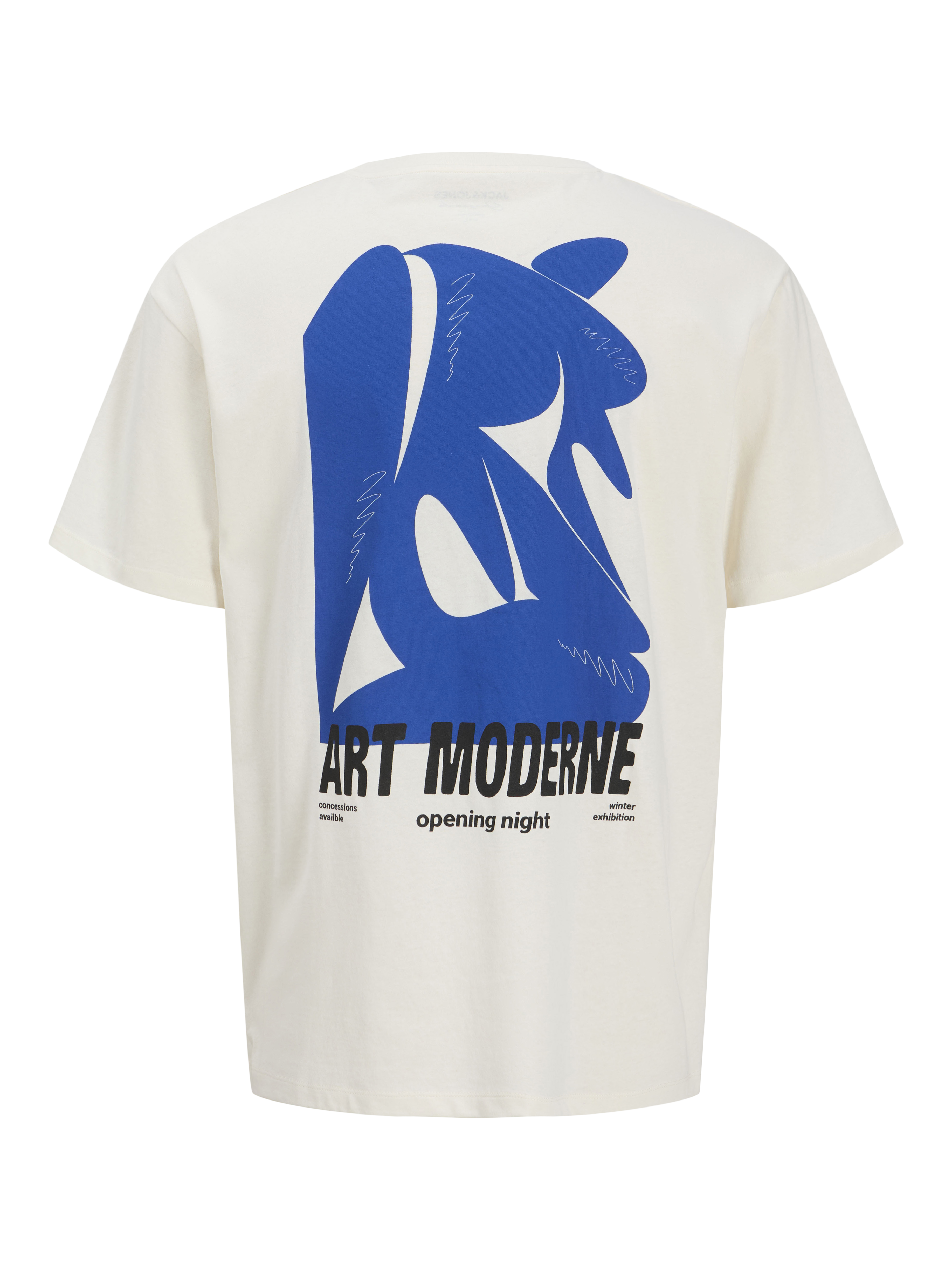 Plus Tshirt Stampa sul retro Bianco avorio Jack & Jones®