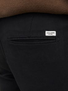 Jack & Jones Laisvas kirpimas Klasikinės kelnės -Black - 12280898