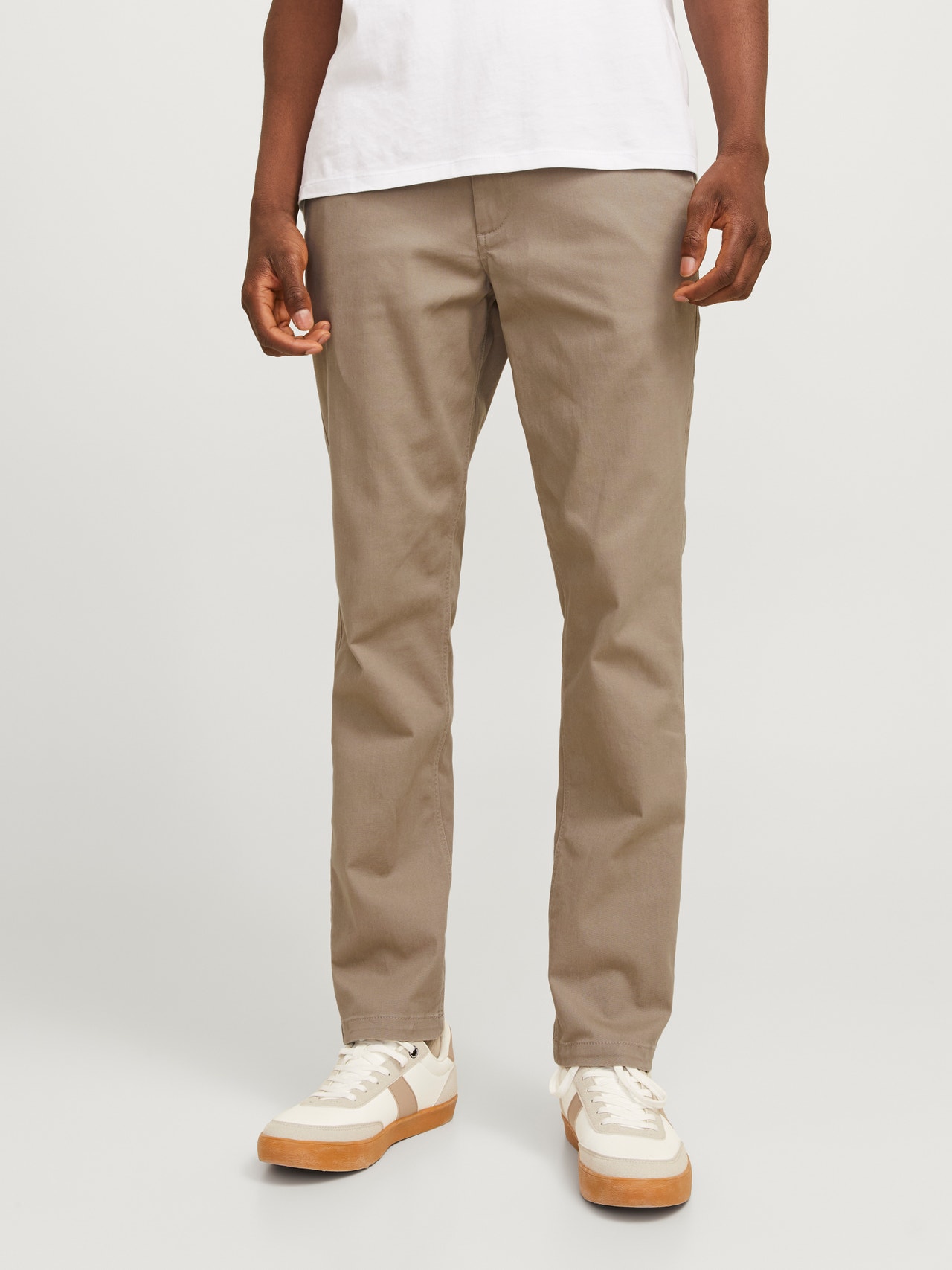 Jack and Jones slim fit suit trouser in grey nepp Jack and Jones slim fit suit trouser in grey nepp