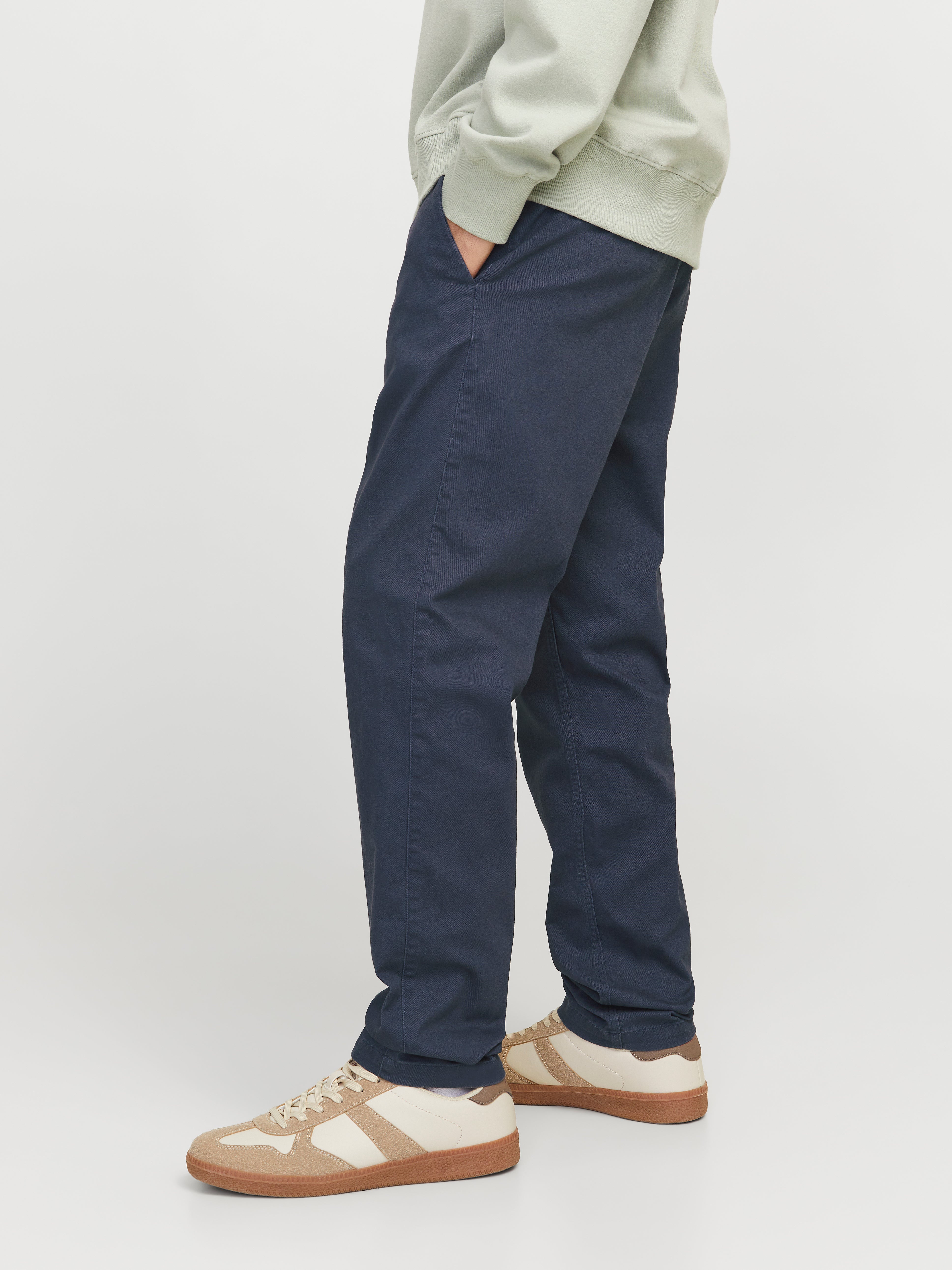 Relaxed Fit Chino Hose Dunkelblau Jack Jones® - Main Image