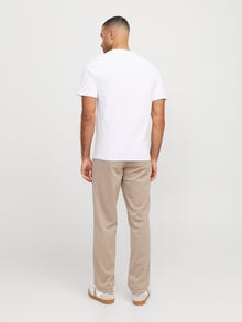 Jack & Jones Klasikinis kirpimas Klasikinės kelnės -Crockery - 12280900