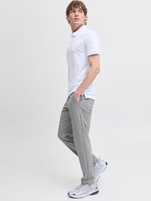 Jack & Jones Klasikinis kirpimas Klasikinės kelnės -Light Grey Melange - 12280900