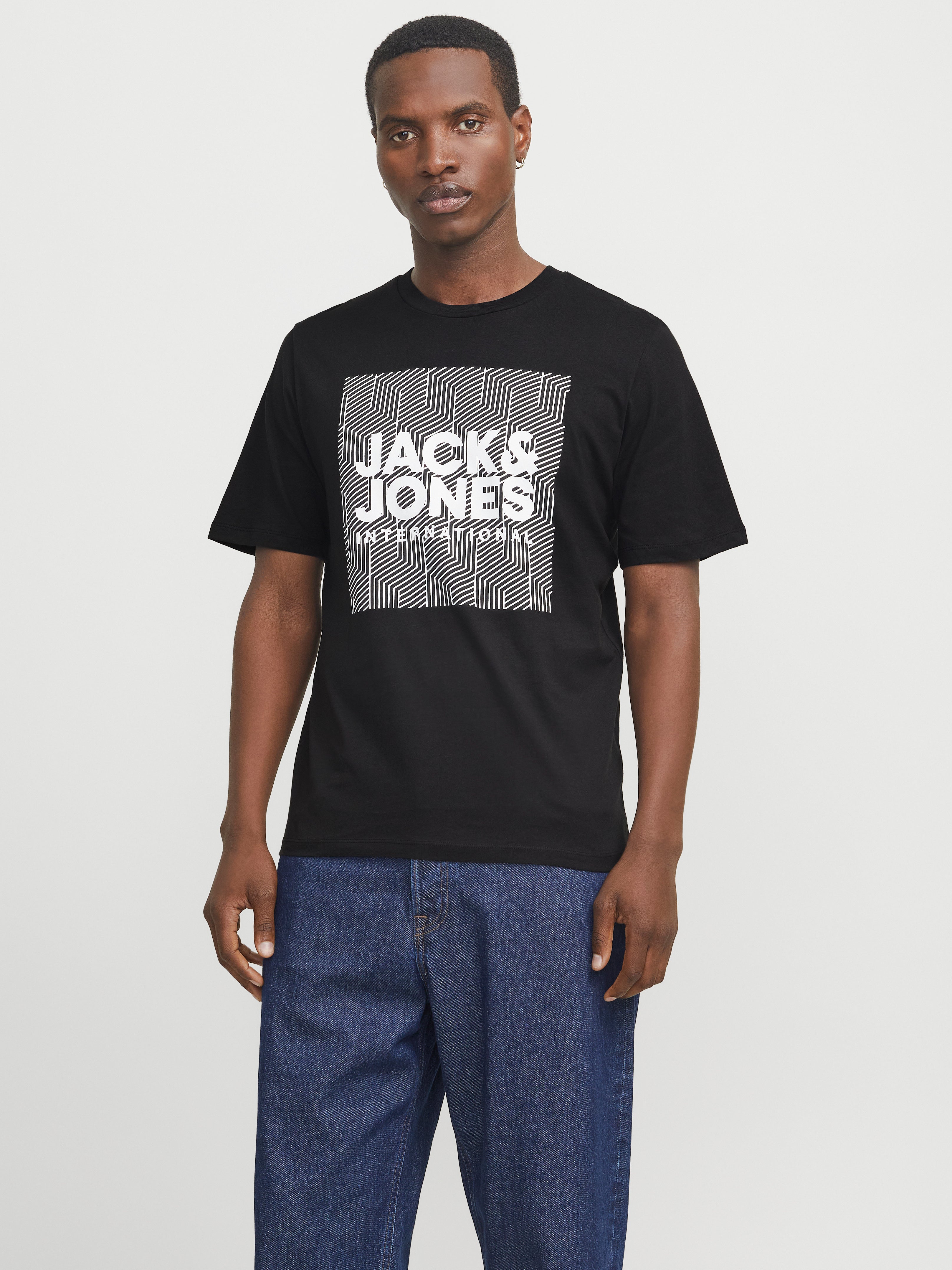 Thumbnail - 3er-pack Gedruckt T-shirt