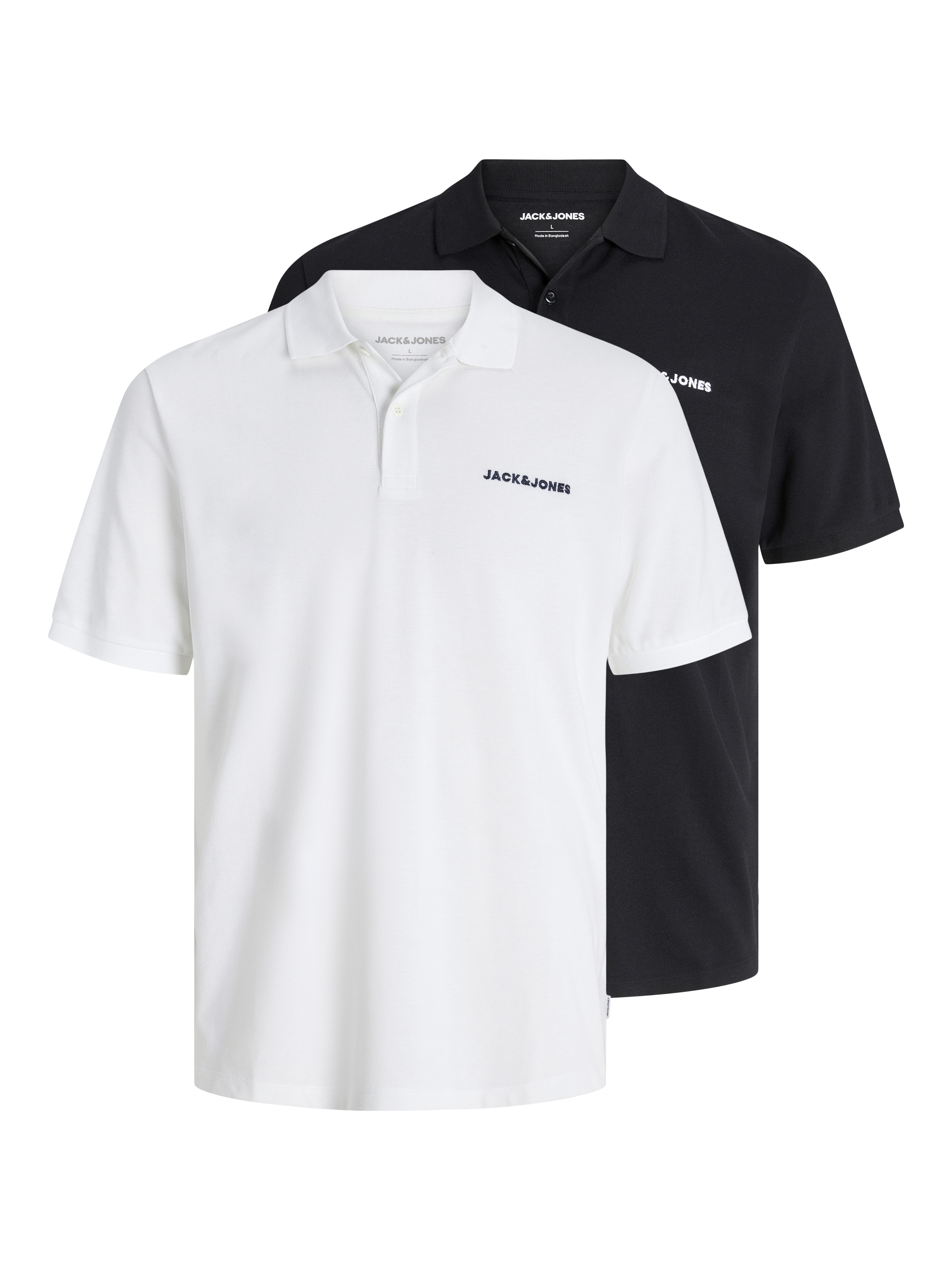 2er-pack Gedruckt Poloshirt
