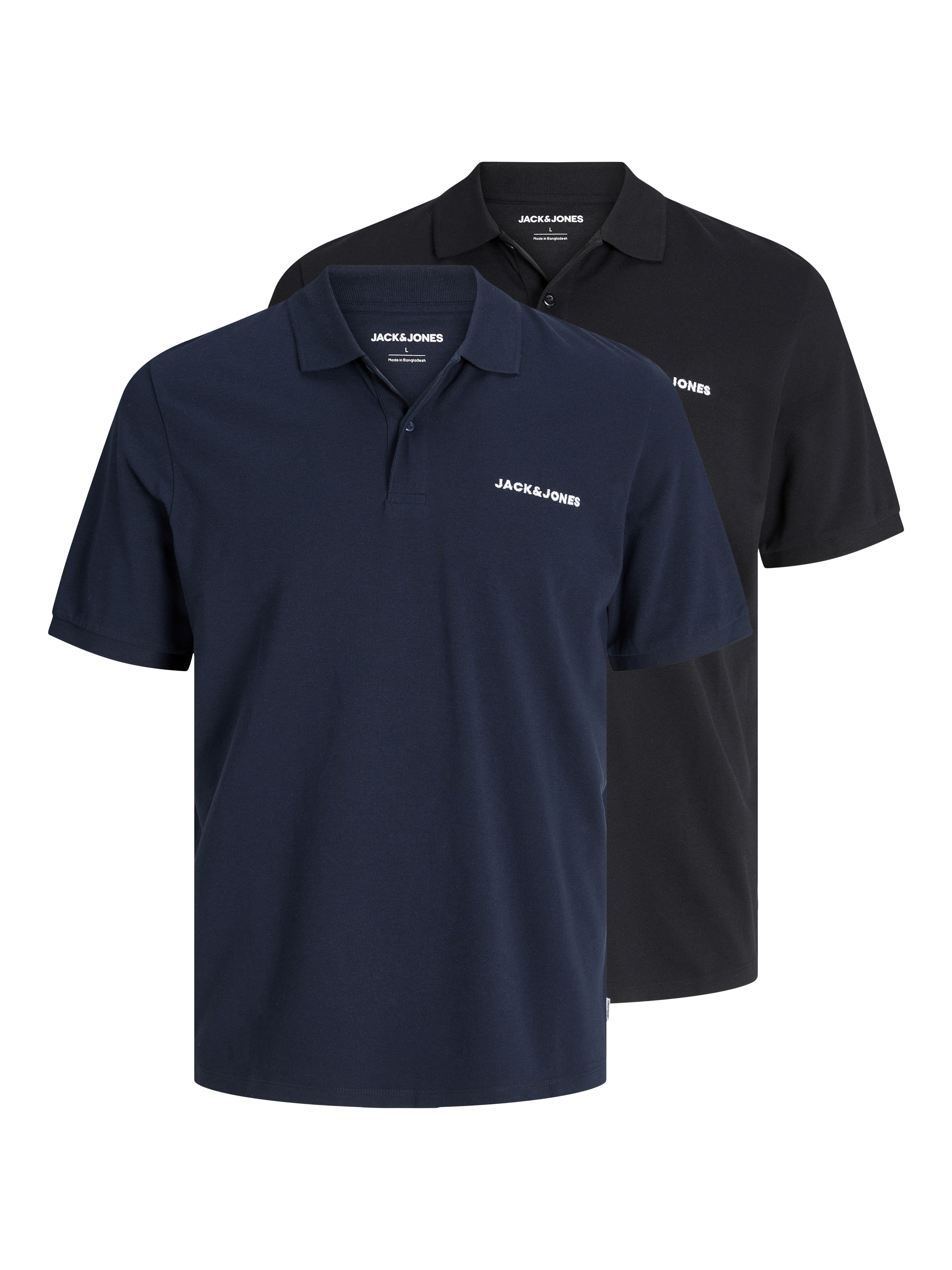 2er-pack Gedruckt Poloshirt