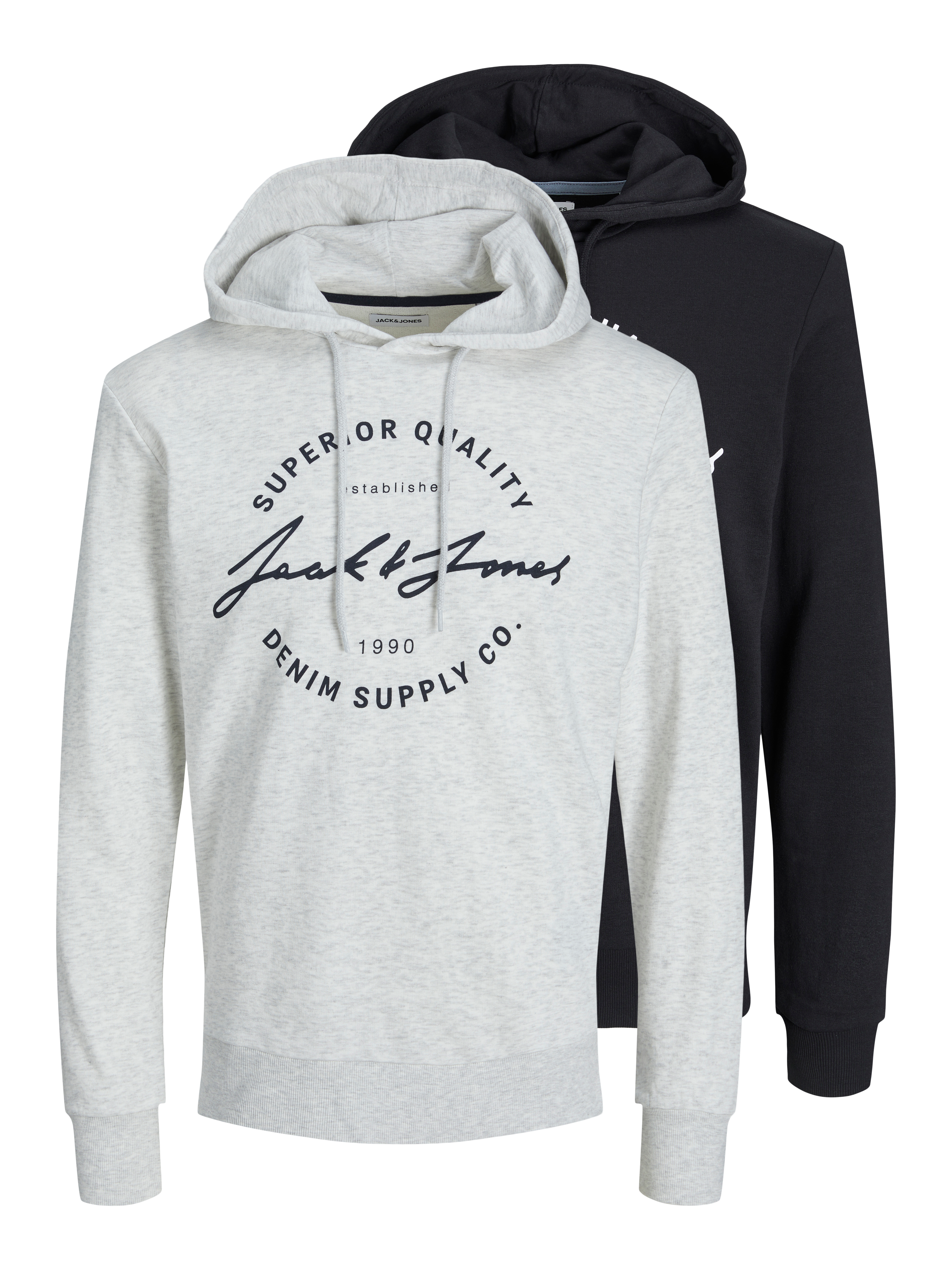 Thumbnail - 2er-pack Gedruckt Kapuzenpullover