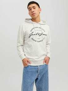 Jack & Jones 2-pak Bluza z kapturem -Black - 12280940