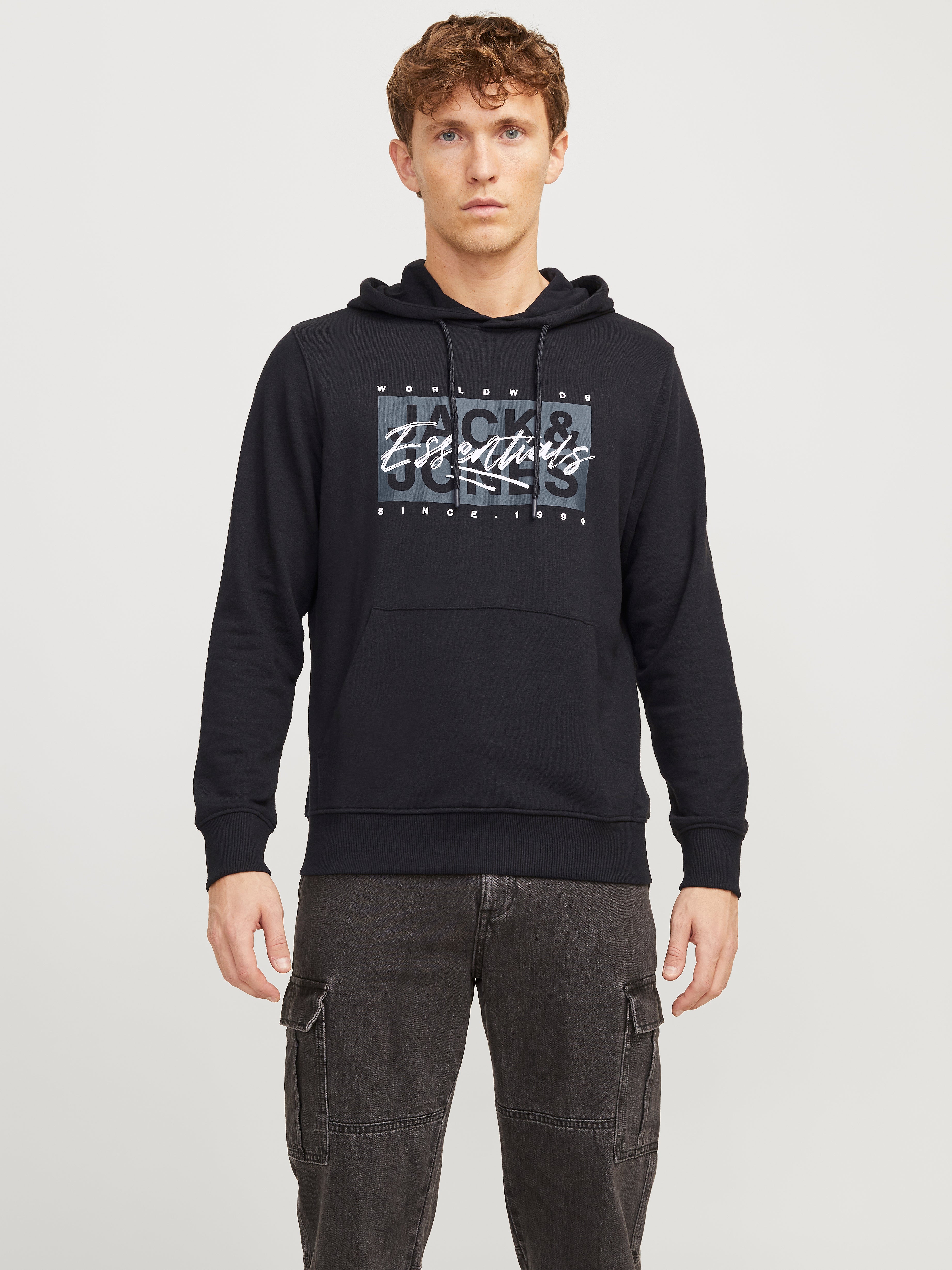 Gedruckt Kapuzenpullover