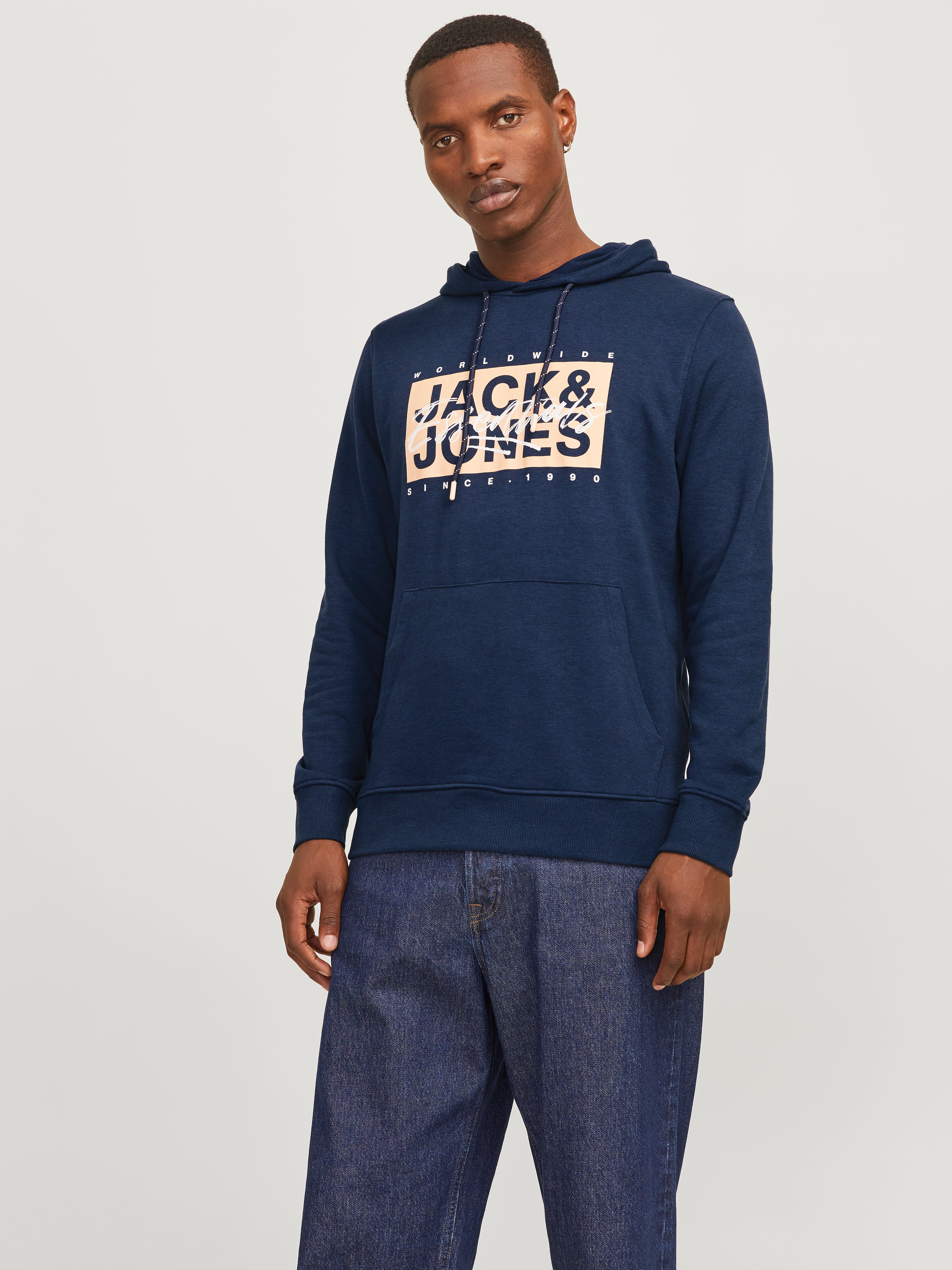 Gedruckt Kapuzenpullover