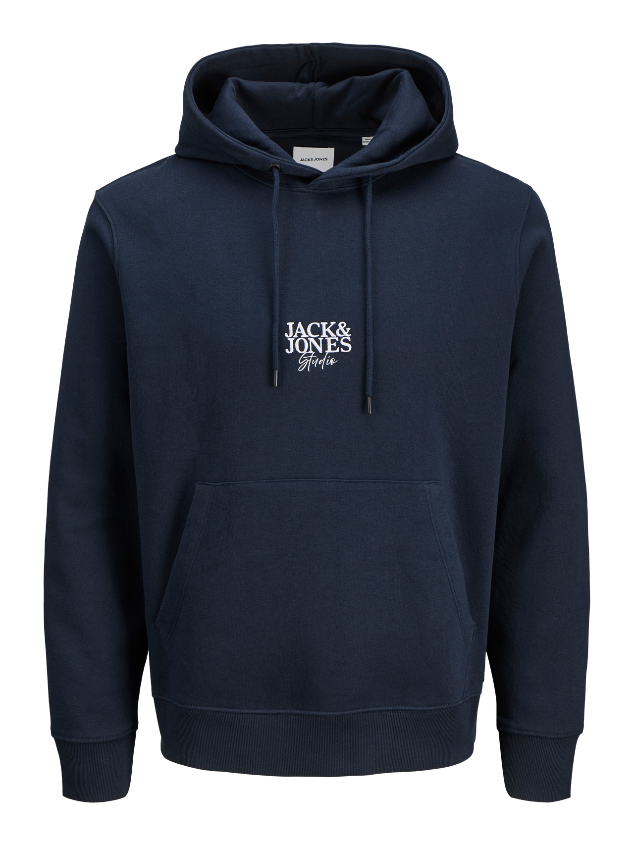 Jack & Jones - Felpa Con Cappuccio Oversize Nera Con Stampa "Originals" Sul Retro - Foto 4