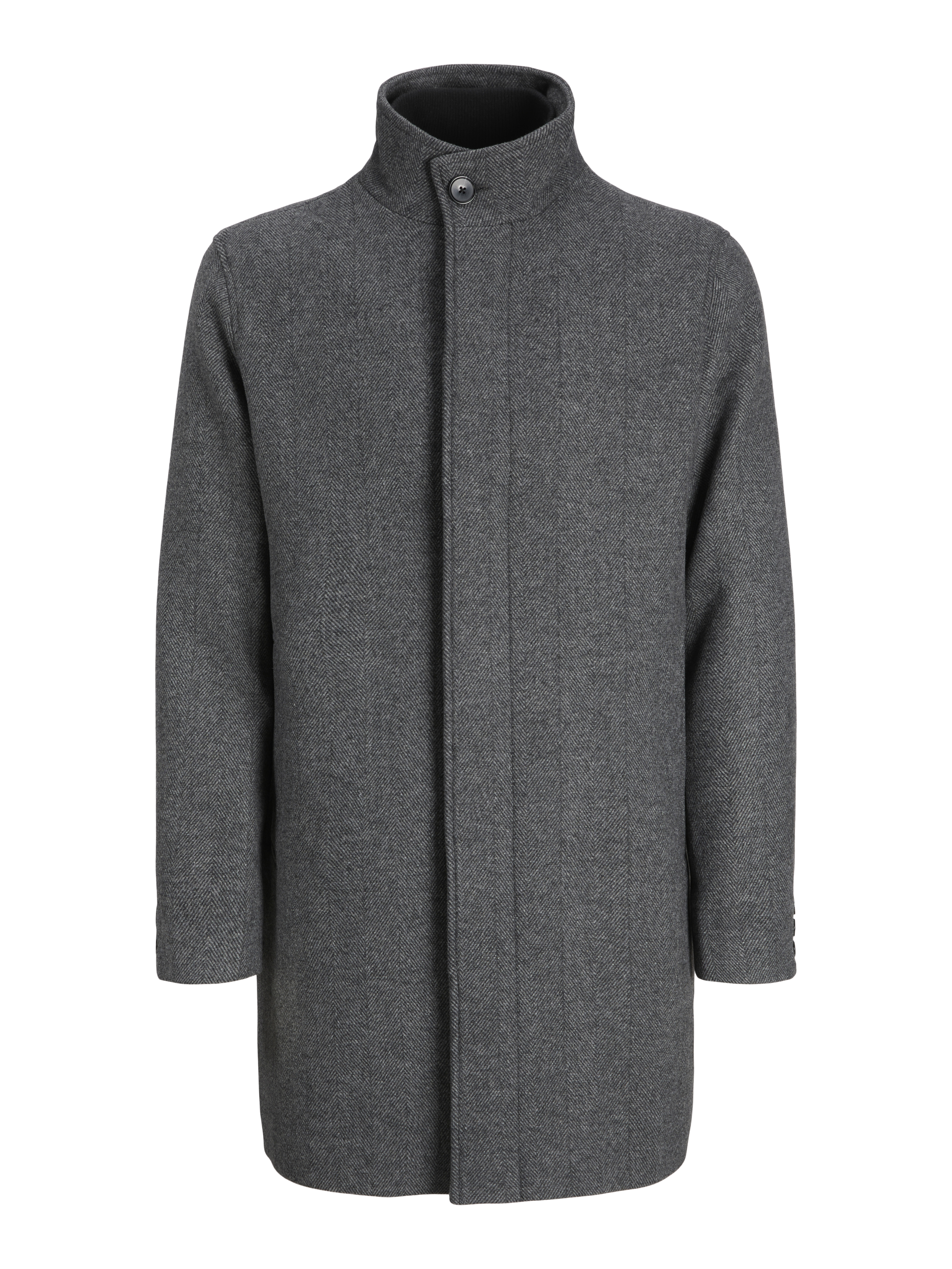 High neck Coat | Light Brown | Jack & Jones® High neck Coat | Light Brown | Jack & Jones®