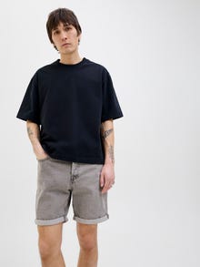 Jack & Jones Krój regularny Jeansowe szorty -Grey Denim - 12280954