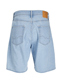 Jack & Jones Klasikinis kirpimas Džinsiniai šortai -Blue Denim - 12280954