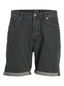 Jack & Jones Normal passform Denimshorts -Black Denim - 12280954