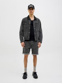 Jack & Jones Normal passform Denimshorts -Black Denim - 12280954
