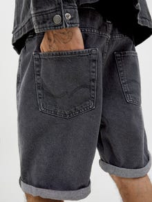 Jack & Jones Normal passform Denimshorts -Black Denim - 12280954