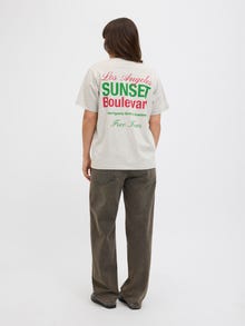 JJXX JXZOEY T-shirts -White Melange - 12281233