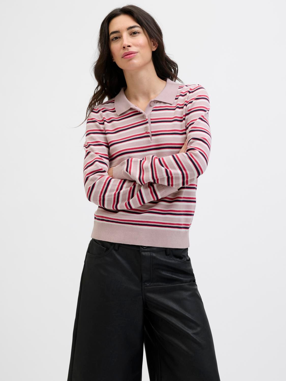 Jxlilliana Gestricktes Polo