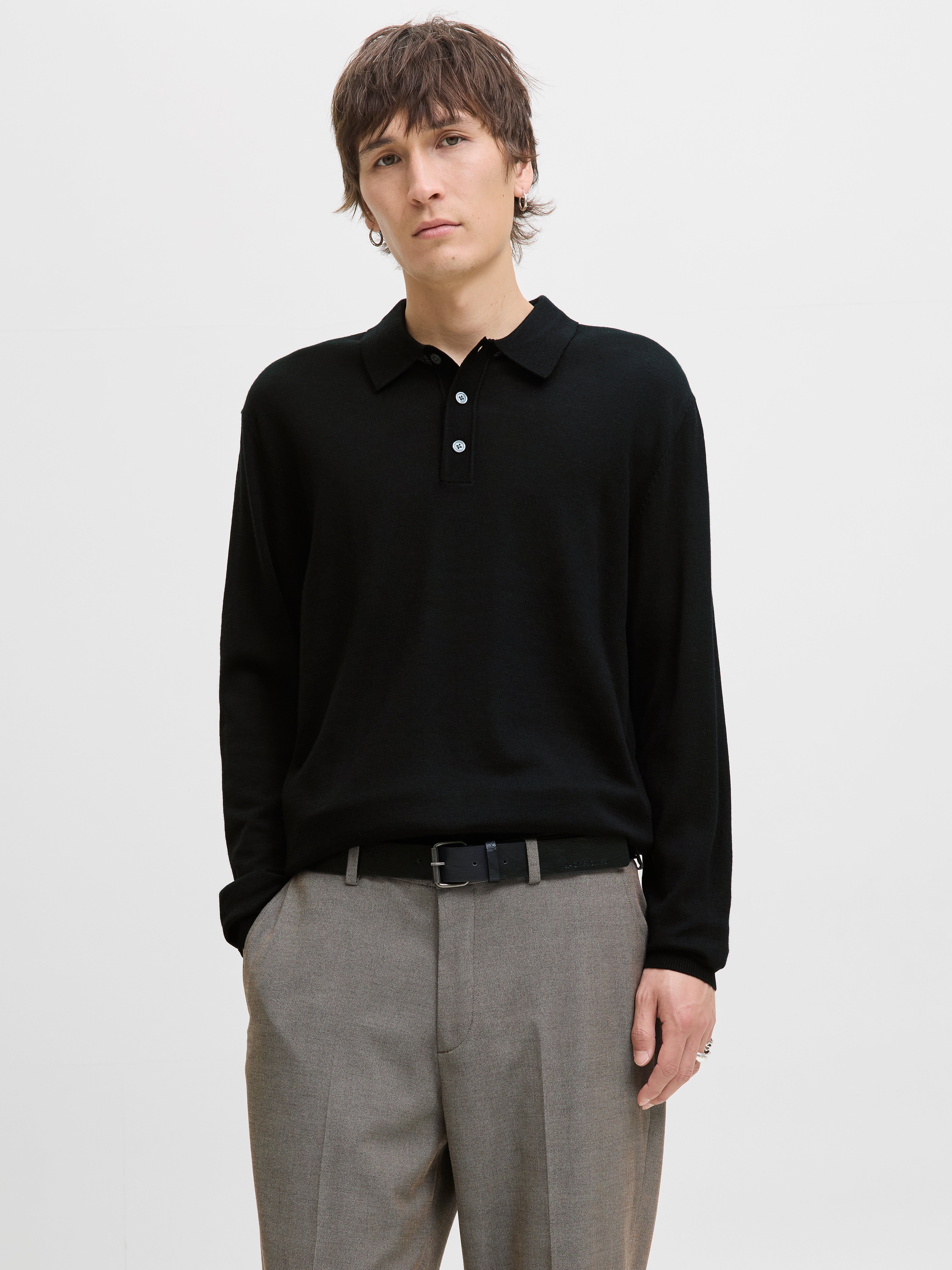Gestricktes Polo