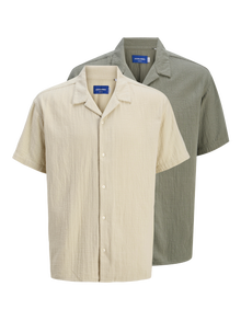 Jack & Jones Pack de 2 Chemise Relaxed Fit -Mulled Basil - 12281821