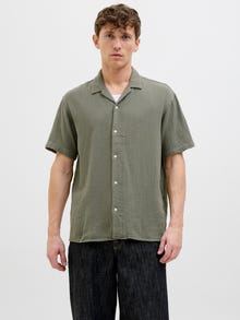 Jack & Jones 2-pack Relaxed Fit Shirt -Mulled Basil - 12281821
