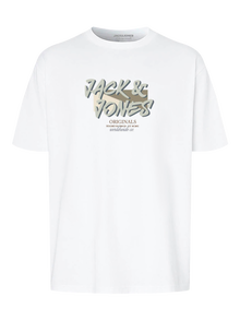 Jack & Jones 3-pak T-shirt -Bright White - 12281828