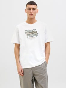 Jack & Jones 3-pak T-shirt -Bright White - 12281828