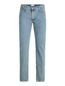 Jack & Jones JJICLARK JJEVAN AM 434 Klasikinio kirpimo džinsai -Blue Denim - 12281961