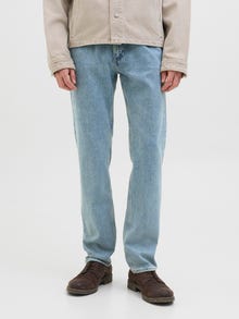 Jack & Jones JJICLARK JJEVAN AM 434 Klasikinio kirpimo džinsai -Blue Denim - 12281961