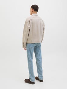 Jack & Jones JJICLARK JJEVAN AM 434 Klasikinio kirpimo džinsai -Blue Denim - 12281961