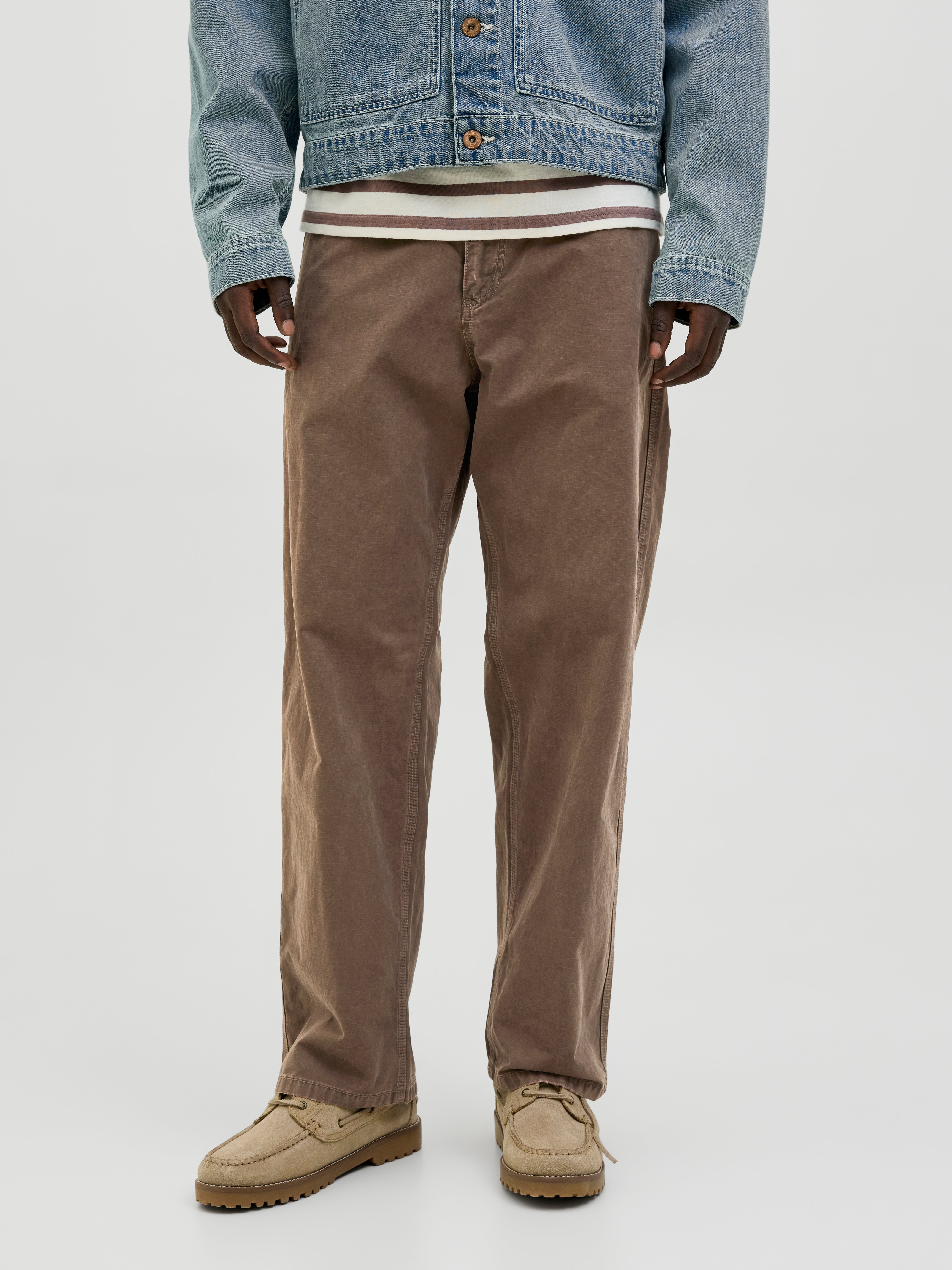 Wide Leg Fit Klassische Hosen