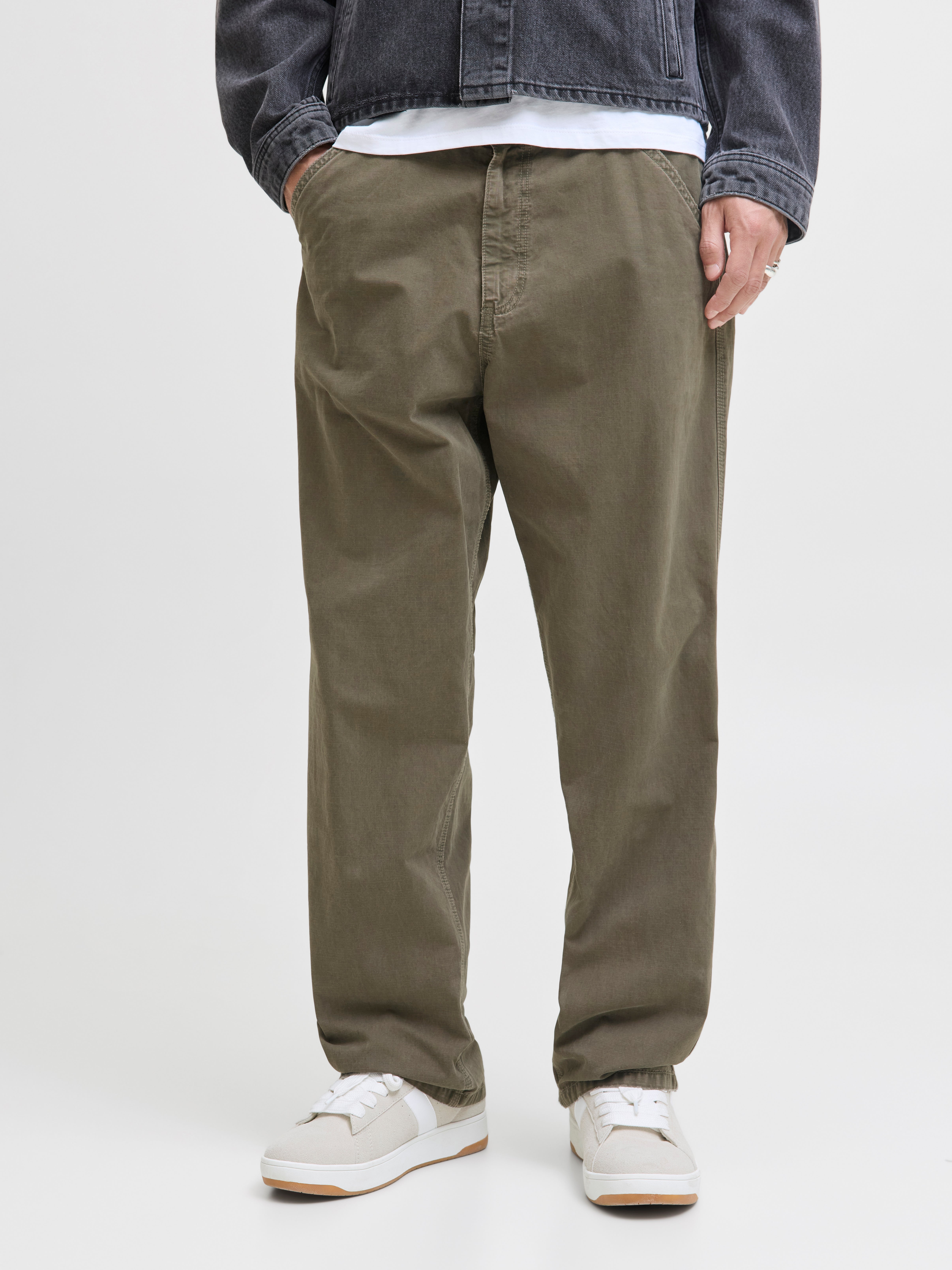 Wide Leg Fit Klassische Hosen