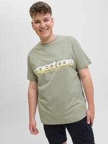 Jack & Jones Plus Size T-shirt -Shadow - 12282109