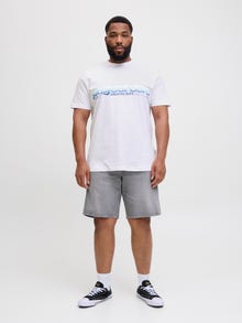 Jack & Jones Plus Size T-shirts -Bright White - 12282109