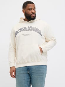 Jack & Jones Plius Džemperis -Antique White - 12282113
