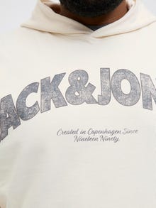 Jack & Jones Plius Džemperis -Antique White - 12282113