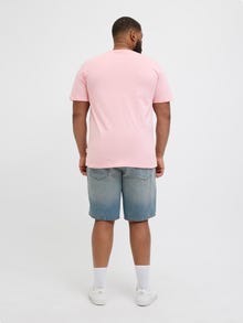 Jack & Jones Plus Size T-shirt -Tickled Pink - 12282128