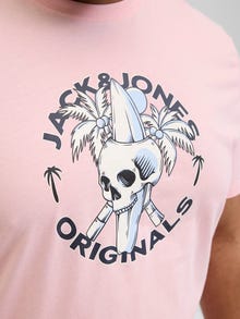 Jack & Jones Plus Size T-shirt -Tickled Pink - 12282128