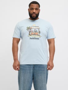 Jack & Jones Plus Size T-shirt -Skyway - 12282128